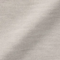 New Muji Pull col montant en laine à fine maille femme