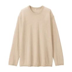 Hot Muji Pull en cachemire non teint femme