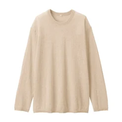 Hot Muji Pull en cachemire non teint femme