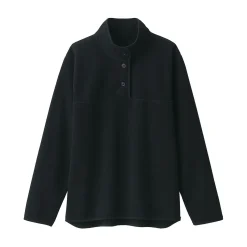 New Muji Pull en polaire de polyester recyclable femme