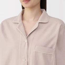 Best Muji Pyjama en flanelle sans couture latérale pour femme