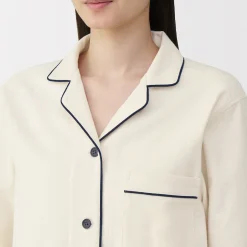 Best Muji Pyjama en flanelle sans couture latérale pour femme