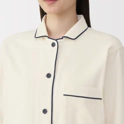 Best Muji Pyjama en flanelle sans couture latérale pour femme