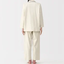 Best Muji Pyjama en flanelle sans couture latérale pour femme