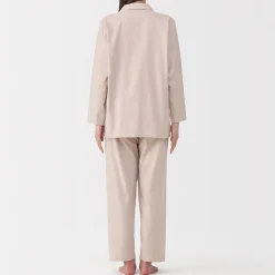 Best Muji Pyjama en flanelle sans couture latérale pour femme