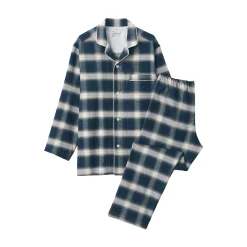 Online Muji Pyjama en flanelle sans couture latérale pour homme