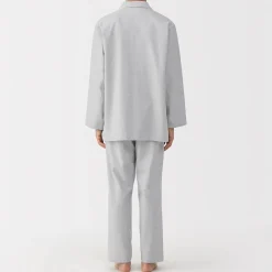 Online Muji Pyjama en flanelle sans couture latérale pour homme