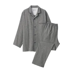 Online Muji Pyjama en flanelle sans couture latérale pour homme