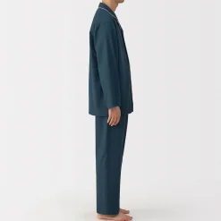 Online Muji Pyjama en flanelle sans couture latérale pour homme