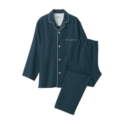 Online Muji Pyjama en flanelle sans couture latérale pour homme