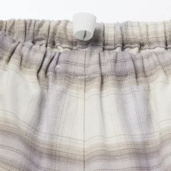 New Muji Pyjama en flanelle sans couture latérale pour femme