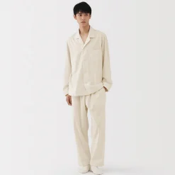 Muji Pyjama unisexe en khadi tissé à la main