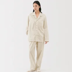 Muji Pyjama unisexe en khadi tissé à la main