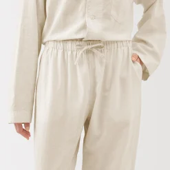 Muji Pyjama unisexe en khadi tissé à la main