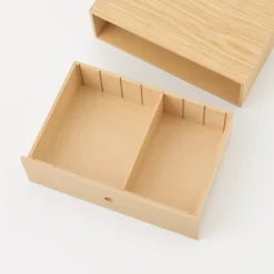 Outlet Muji Rangement en bois 1 tiroir
