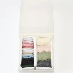 Best Muji Rangement individuel à hauteur ajustable L15X P32.5X H21cm