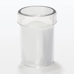 Outlet Muji Récipient fin en acrylique 7X9.7cm