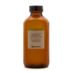 Hot Muji Recharge pour diffuseur de parfum à tiges ‐ Ambre et bois de santal 250 ml