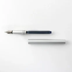 Sale Muji Recharge pour stylo‐plume ‐ encre bleu‐noir, lot de 5