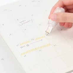 Clearance Muji Rouleau de ruban adhésif décoratif - Rayures