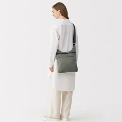 Discount Muji Sac à bandoulière en nylon recyclé