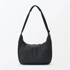 Online Muji Sac à bandoulière rembourré et déperlant en nylon recyclé