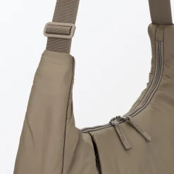 Online Muji Sac à bandoulière rembourré et déperlant en nylon recyclé