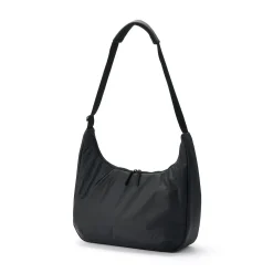 Online Muji Sac à bandoulière rembourré et déperlant en nylon recyclé