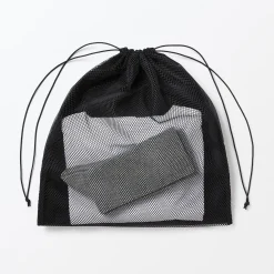 Best Muji Sac à cordon en maille - Grand modèle