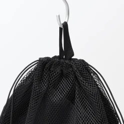 Best Muji Sac à cordon en maille - Grand modèle