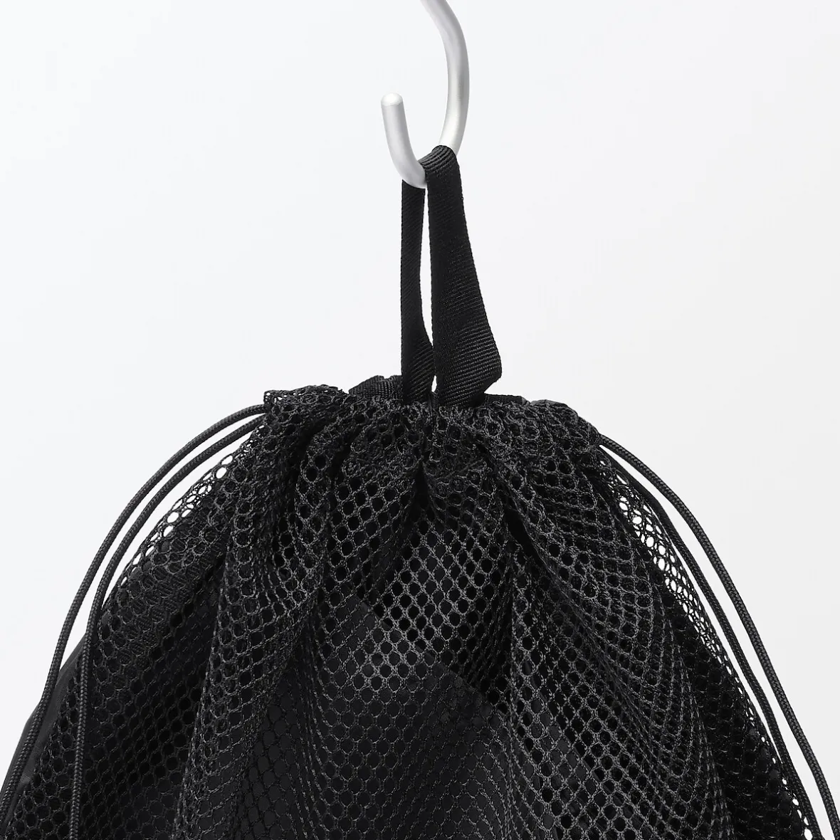 Best Muji Sac à cordon en maille - Grand modèle