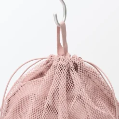 Best Muji Sac à cordon en maille - Grand modèle