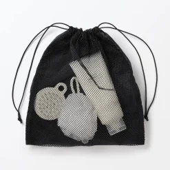 Hot Muji Sac à cordon en maille - Modèle moyen