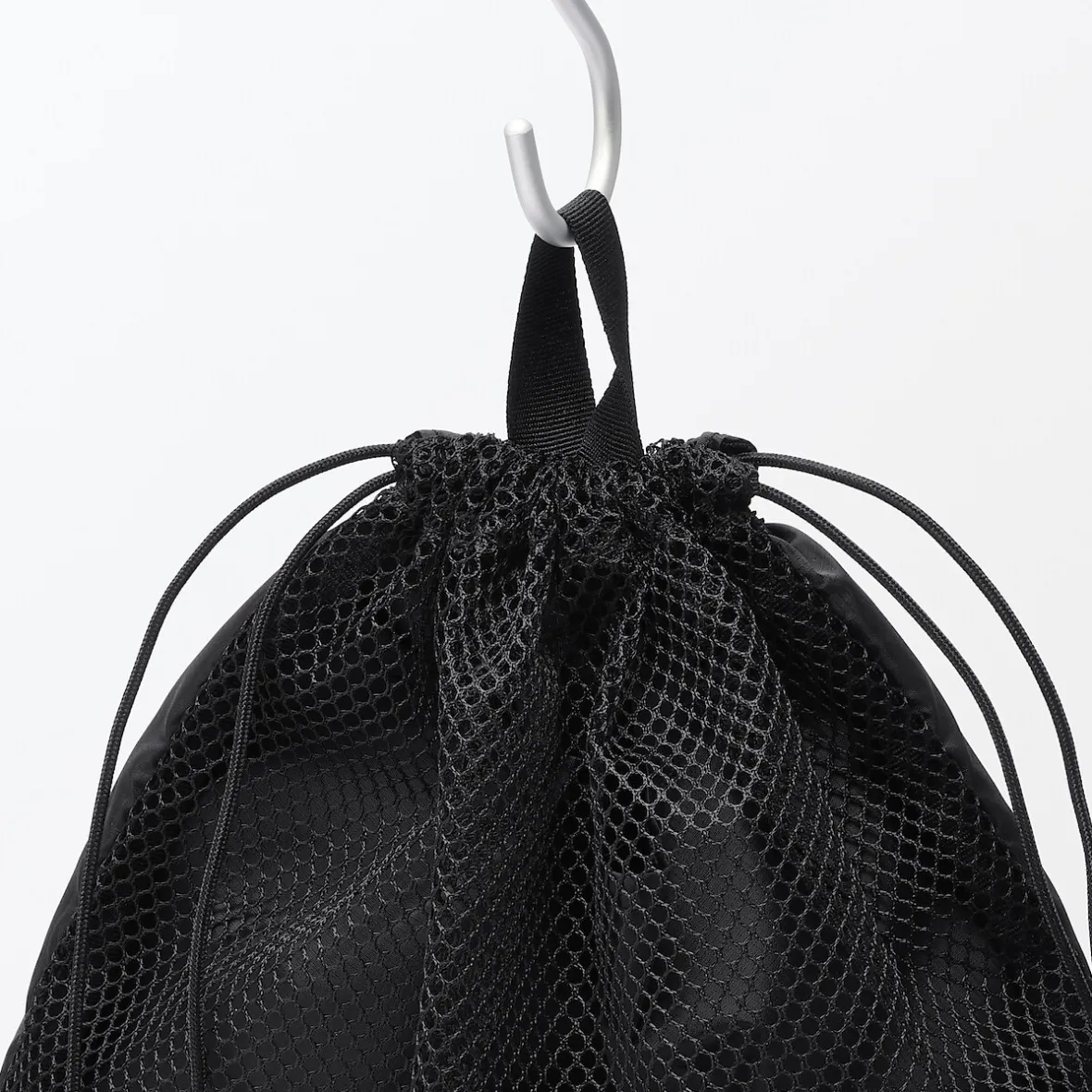 Hot Muji Sac à cordon en maille - Modèle moyen