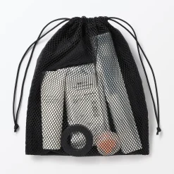 Sale Muji Sac à cordon en maille - Petit modèle