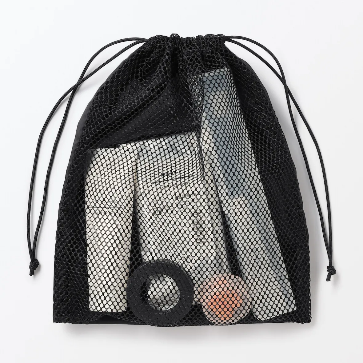 Sale Muji Sac à cordon en maille - Petit modèle