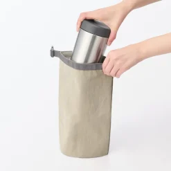 Sale Muji Sac à déjeuner isotherme à fermeture à enroulement - Petit - Beige