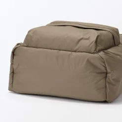 Discount Muji Sac à dos rembourré et déperlant en nylon recyclé