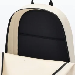 Clearance Muji Sac à dos étanche en coton Blanc Brut