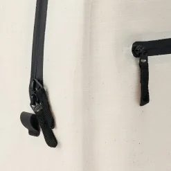 Clearance Muji Sac à dos étanche en coton Blanc Brut