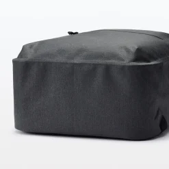 New Muji Sac à dos étanche en polyester recyclé Gris Foncé