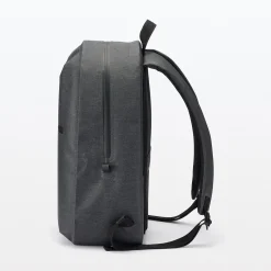New Muji Sac à dos étanche en polyester recyclé Gris Foncé