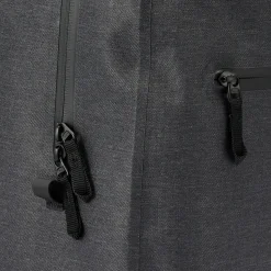 New Muji Sac à dos étanche en polyester recyclé Gris Foncé