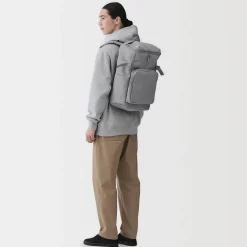 Outlet Muji Sac à dos Top Loader déperlant en polyester recyclé