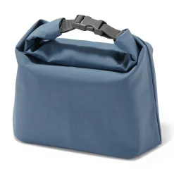 Hot Muji Sac à lunch isotherme à fermeture à enroulement - Grand format - Bleu fumé