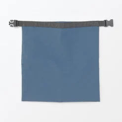 Hot Muji Sac à lunch isotherme à fermeture à enroulement - Grand format - Bleu fumé