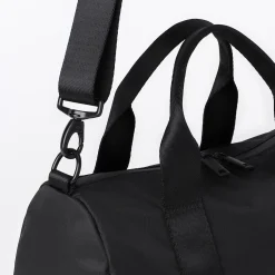 Clearance Muji Sac baril en nylon recyclé Noir