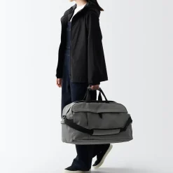 Online Muji Sac Boston pliable et déperlant en polyester recyclé