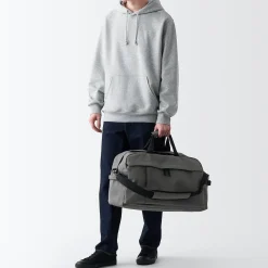 Online Muji Sac Boston pliable et déperlant en polyester recyclé