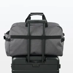 Online Muji Sac Boston pliable et déperlant en polyester recyclé